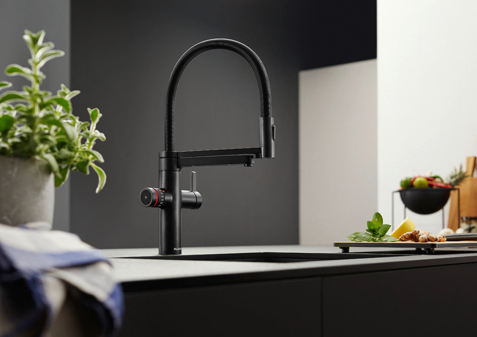 Blanco 526635 Evol-S Pro 4-in-1 Smart Measure Mono Kitchen Mixer Tap with Dual Spray