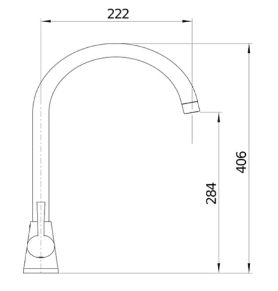 Blanco 526677 Max II Twin Lever Kitchen Mixer Tap - Chrome