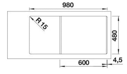 Blanco 527605 Adira 6 S - Silgranit