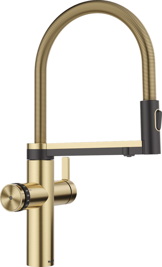 Blanco 527658 Choice Icona Kitchen Mixer Tap - Satin Gold