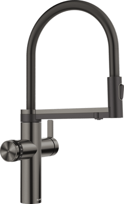 Blanco 527659 Choice Icona Kitchen Mixer Tap - Satin Dark Steel