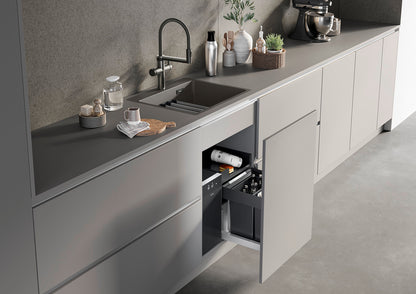 Blanco 527659 Choice Icona Kitchen Mixer Tap - Satin Dark Steel