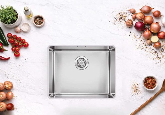 Blanco 528230 Quato 500 U Single Bowl Undermount Sink - Stainless Steel