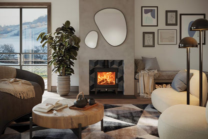Stovax Futura 8 Wood Stove - Matt Black