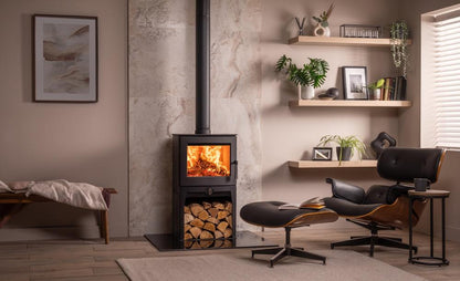 Stovax Futura 5 Multi-fuel Stove - Matt Black