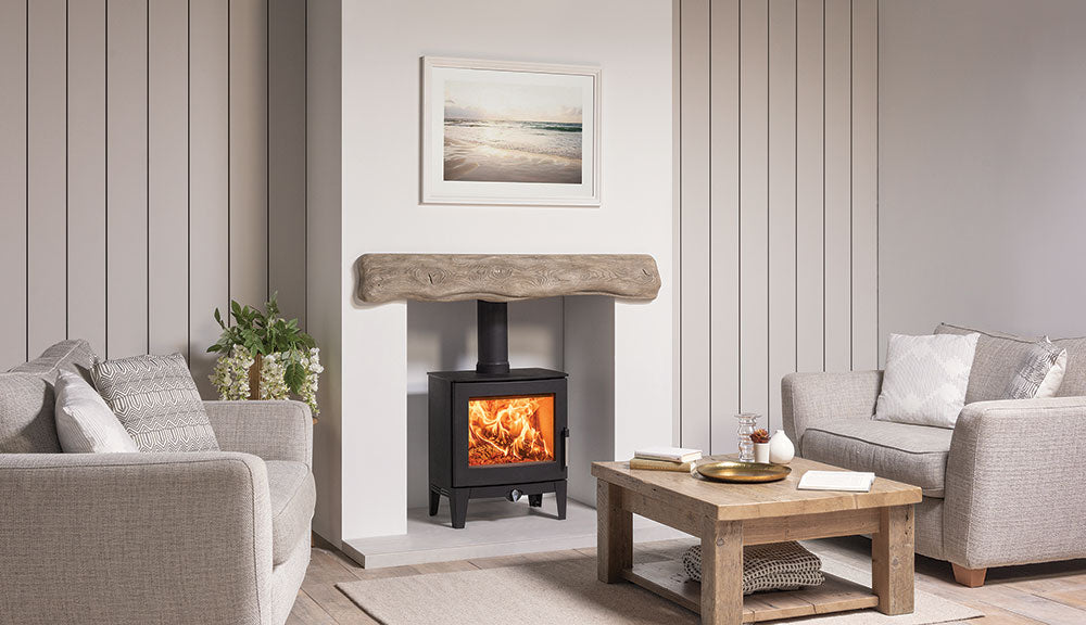 Stovax Futura 5 Multi-fuel Stove - Matt Black
