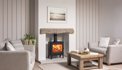 Stovax Futura 5 Multi-fuel Stove - Matt Black
