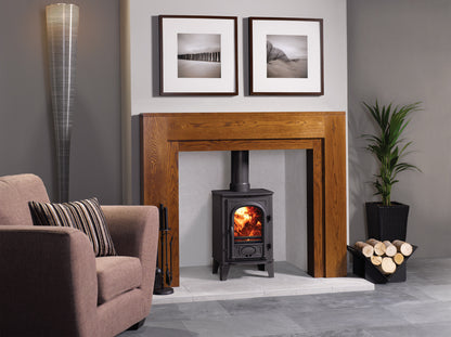 Stovax Stockton 4 Multi-Fuel - Matt Black
