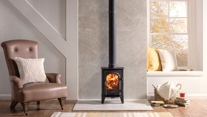 Stovax Stockton 4 Multi-Fuel - Matt Black