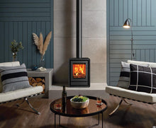 Stovax Riva2 40 Freestanding Multi-Fuel - Matt Black