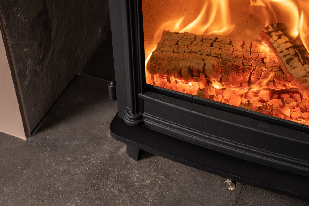 Onyx Athos 5 Wood Stove - Matt Black