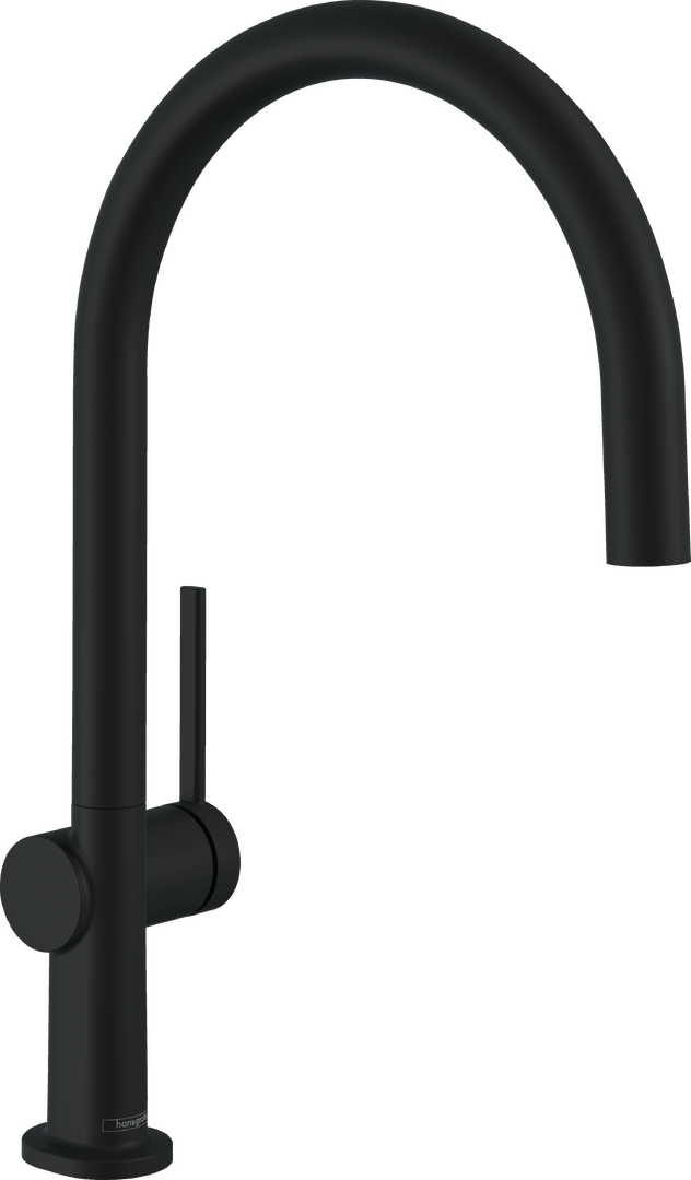 Hansgrohe Talis M54 Single Lever Kitchen Mixer Tap Matt Black - 72804670