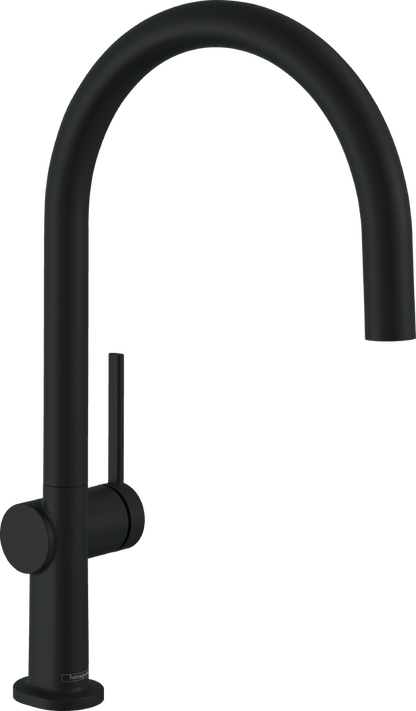 Hansgrohe Talis M54 Single Lever Kitchen Mixer Tap Matt Black - 72804670