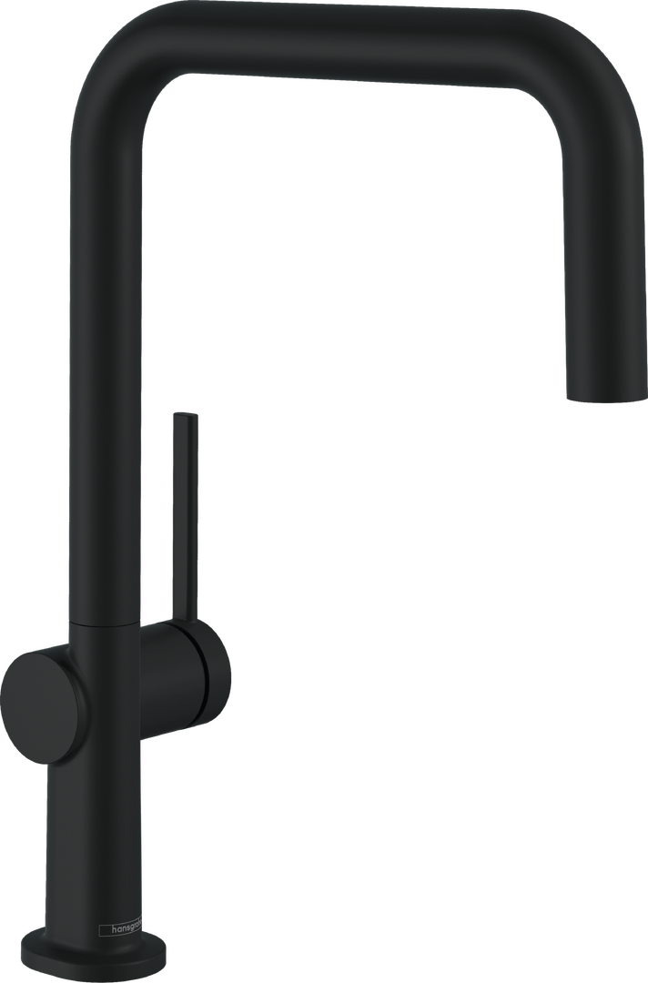 Hansgrohe Talis M54 Single Lever Kitchen Mixer Tap Matt Black - 72806670