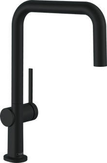 Hansgrohe Talis M54 Single Lever Kitchen Mixer Tap Matt Black - 72806670