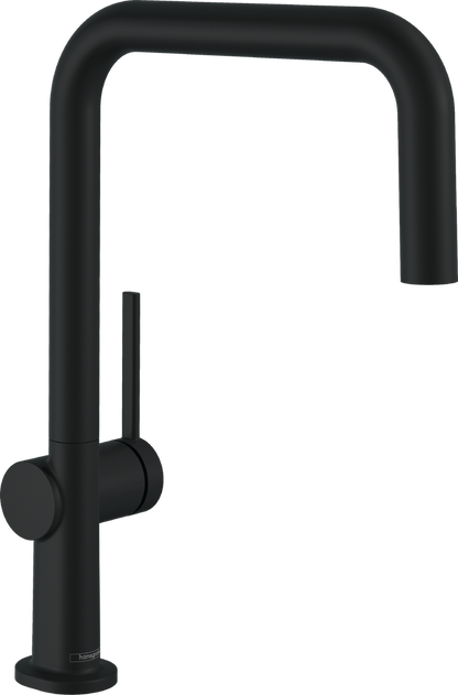 Hansgrohe Talis M54 Single Lever Kitchen Mixer Tap Matt Black - 72806670