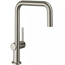 Hansgrohe Talis M54 Brushed Steel Single Lever Kitchen Sink Mixer Tap - 72806800