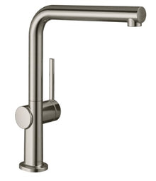 Hansgrohe Talis M54 Single Lever Kitchen Mixer Tap Stainless Steel - 72840800