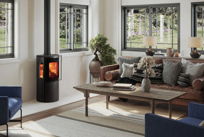 FireFx Atlas 2 Wood Stove - Matt Black