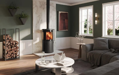 FireFx Atlas 3 Wood Stove - Matt Black