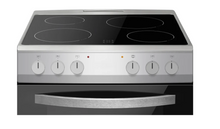 Amica AFC602SS Ceramic Electric Cooker with Double Oven