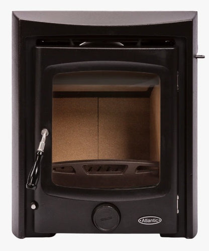 Atlantic Bay 5 Multi-Fuel Insert Stove - Matt Black