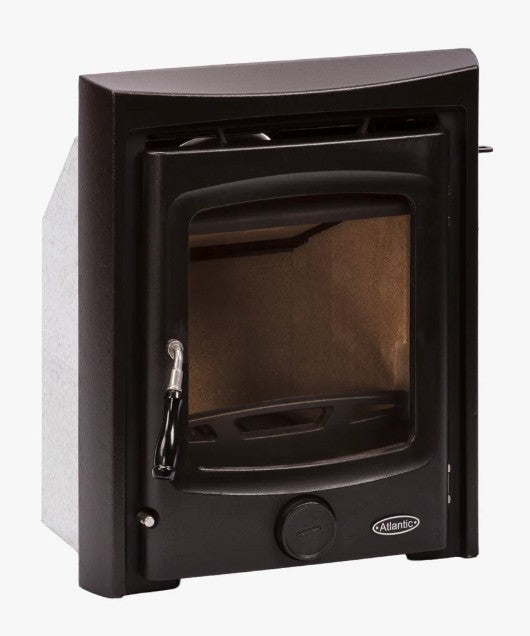 Atlantic Bay 5 Multi-Fuel Insert Stove - Matt Black