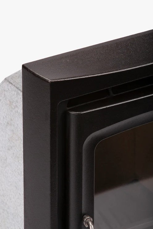 Atlantic Bay 5 Multi-Fuel Insert Stove - Matt Black