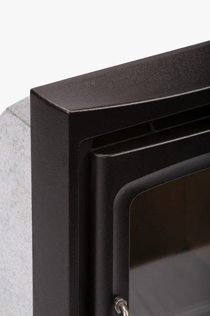 Atlantic Bay 5 Multi-Fuel Insert Stove - Matt Black