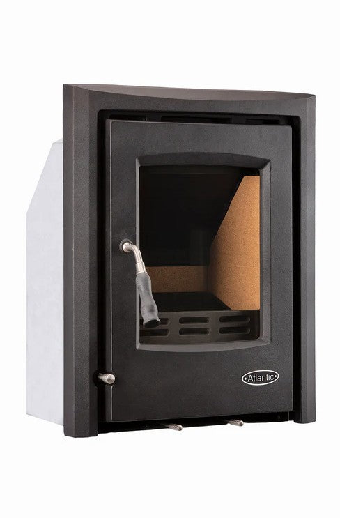 Atlantic Crest 7 Multi-Fuel Insert Stove - Matt Black