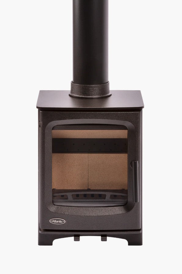 Atlantic Pearl 5 Multi-Fuel Stove - Matt Black