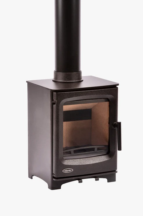 Atlantic Pearl 5 Multi-Fuel Stove - Matt Black