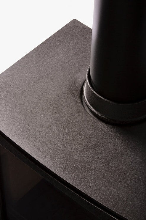 Atlantic Pearl 5 Multi-Fuel Stove - Matt Black