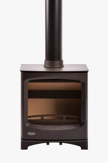 Atlantic Pearl 8 Multi-Fuel Stove - Matt Black
