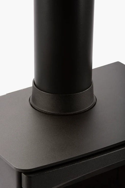 Atlantic Pearl 8 Multi-Fuel Stove - Matt Black