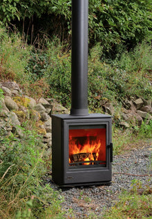 Atlantic Shore 5 Multi-Fuel Stove - Matt Black