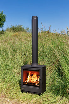Atlantic Shore 7 Multi-Fuel Stove - Matt Black