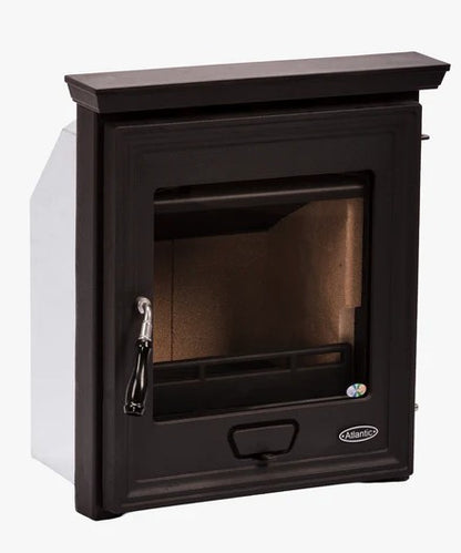 Atlantic Stream 5 Multi-Fuel Insert Stove - Matt Black