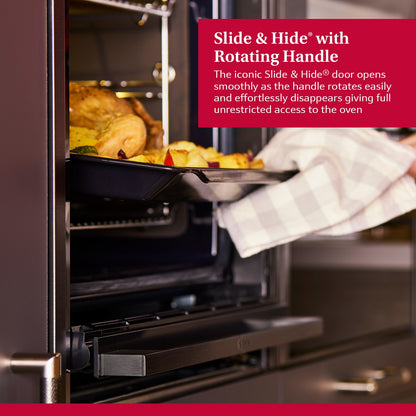 Neff B54CR71G0B N70  Slide and Hide Single Oven - Graphite Grey
