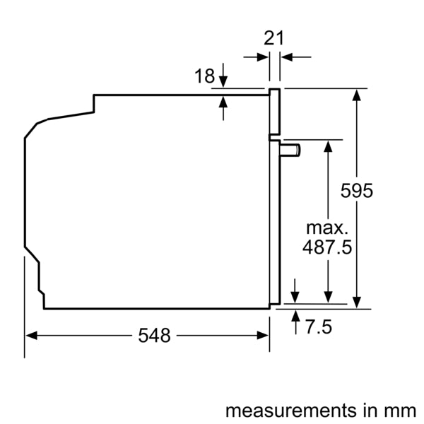 Neff B54CR71N0B, Built-in oven