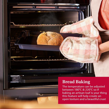 Neff B6ACH7AG7B N50 Slide and Hide Electric Single Oven - Graphite