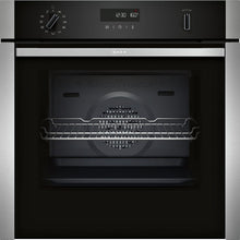 Neff B6ACH7AN7B N50 Slide and Hide Electric Single Oven - Stainless Steel