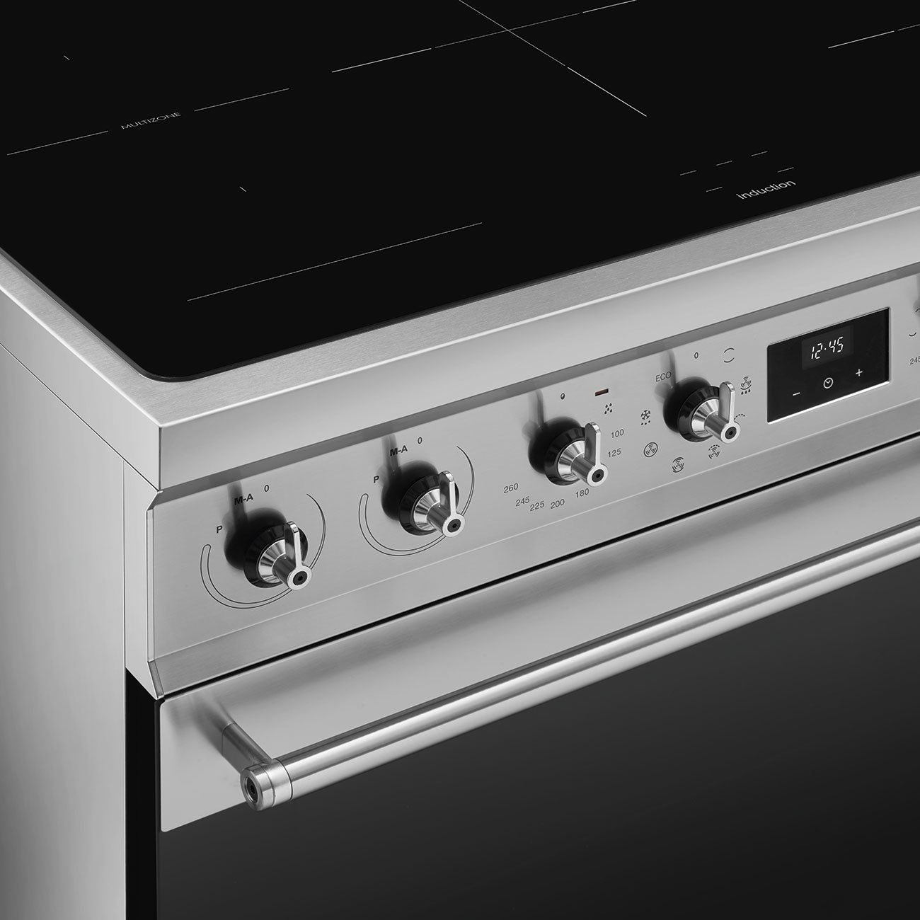 Smeg C92IMX2 90cm Classic Induction Range Cooker - Stainless Steel