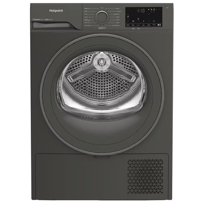 Hotpoint C HSD 82M GG UK 8kg Heat Pump Tumble Dryer - Dark Grey