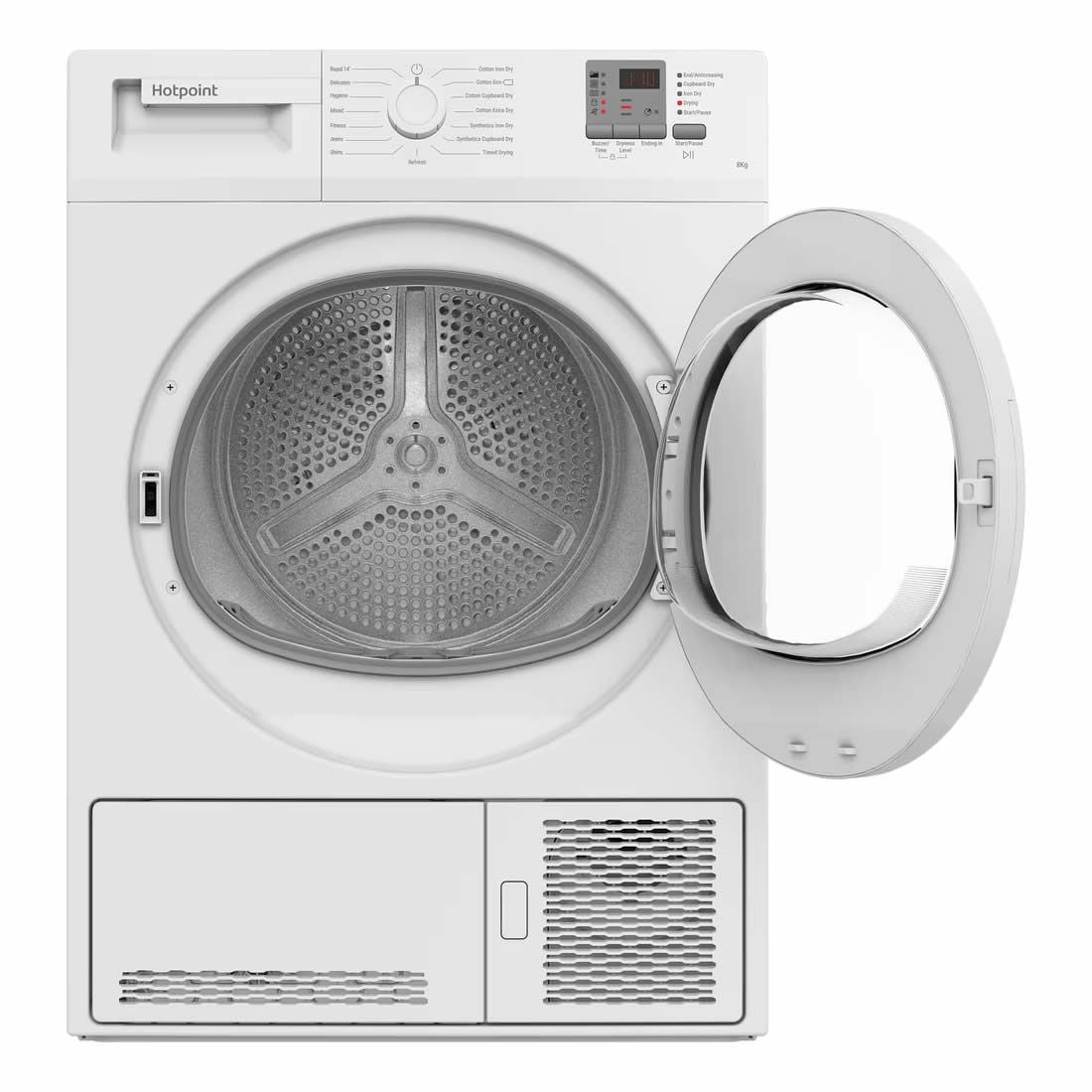 Hotpoint CHDC82WWGDUK 8kg Condenser Tumble Dryer - White