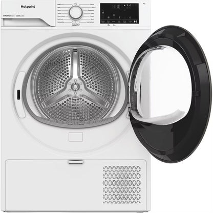 Hotpoint CHSD82MWWUK 8kg Heat Pump Tumble Dryer with Pet Hair Care