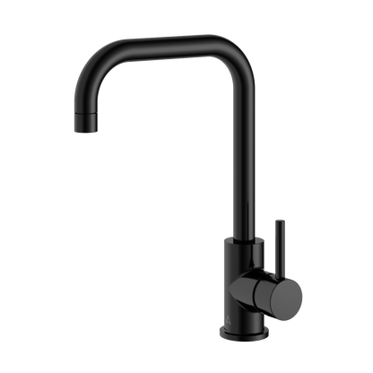 Aqualla CV-KM-BSS Cove Kitchen Mixer - Black Stainless Steel