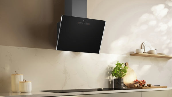 Neff D63IDK1S0B N30 60cm Angled Chimney Cooker Hood - Black