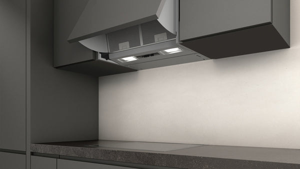 Neff D64MAC1X0B N30 60cm Integrated Cooker Hood - Silver