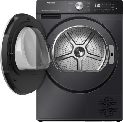 Hisense DH5S102BB 10kg Heat Pump Tumble Dryer - Black